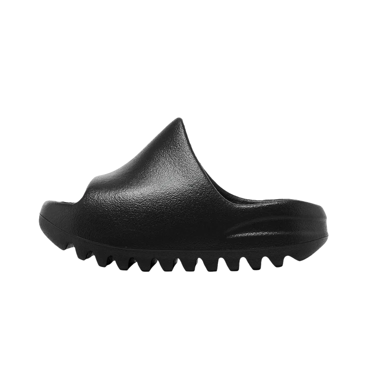 Adidas Yeezy Slide Dark Onyx (Kids), Dark Onyx/Dark Onyx/Dark Onyx (ID5104)