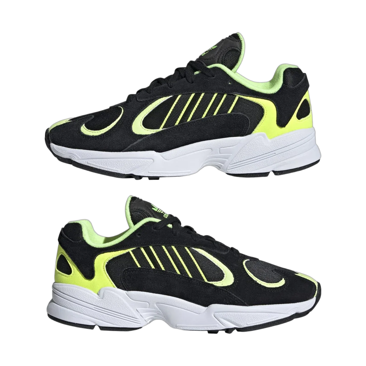 Adidas Yung-1 Core Black Hi Res Yellow