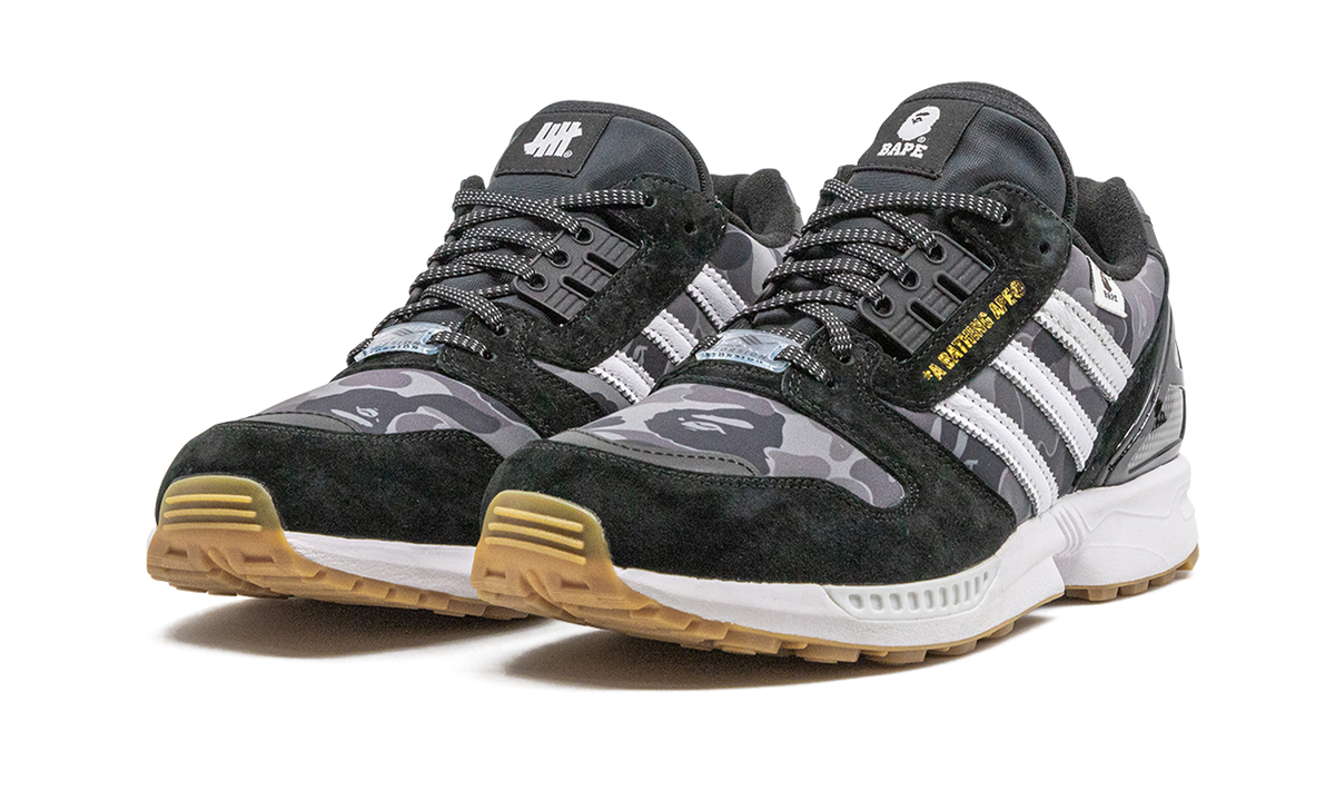 Adidas ZX 8000 Bape Undefeated Black