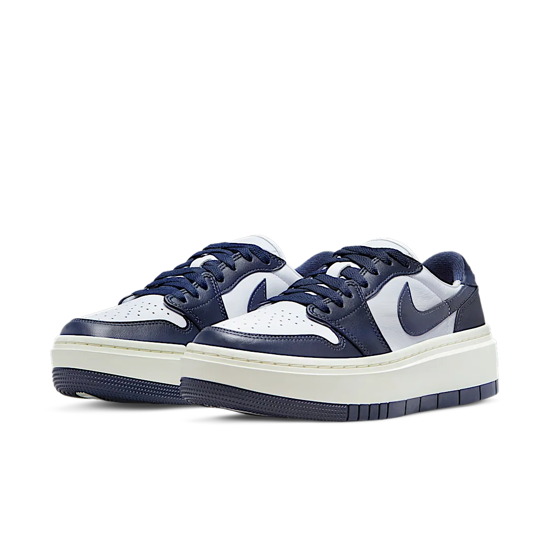 Air Jordan 1 Elevate Low Midnight Navy, White/Midnight Navy-Sail (DH7004-141)