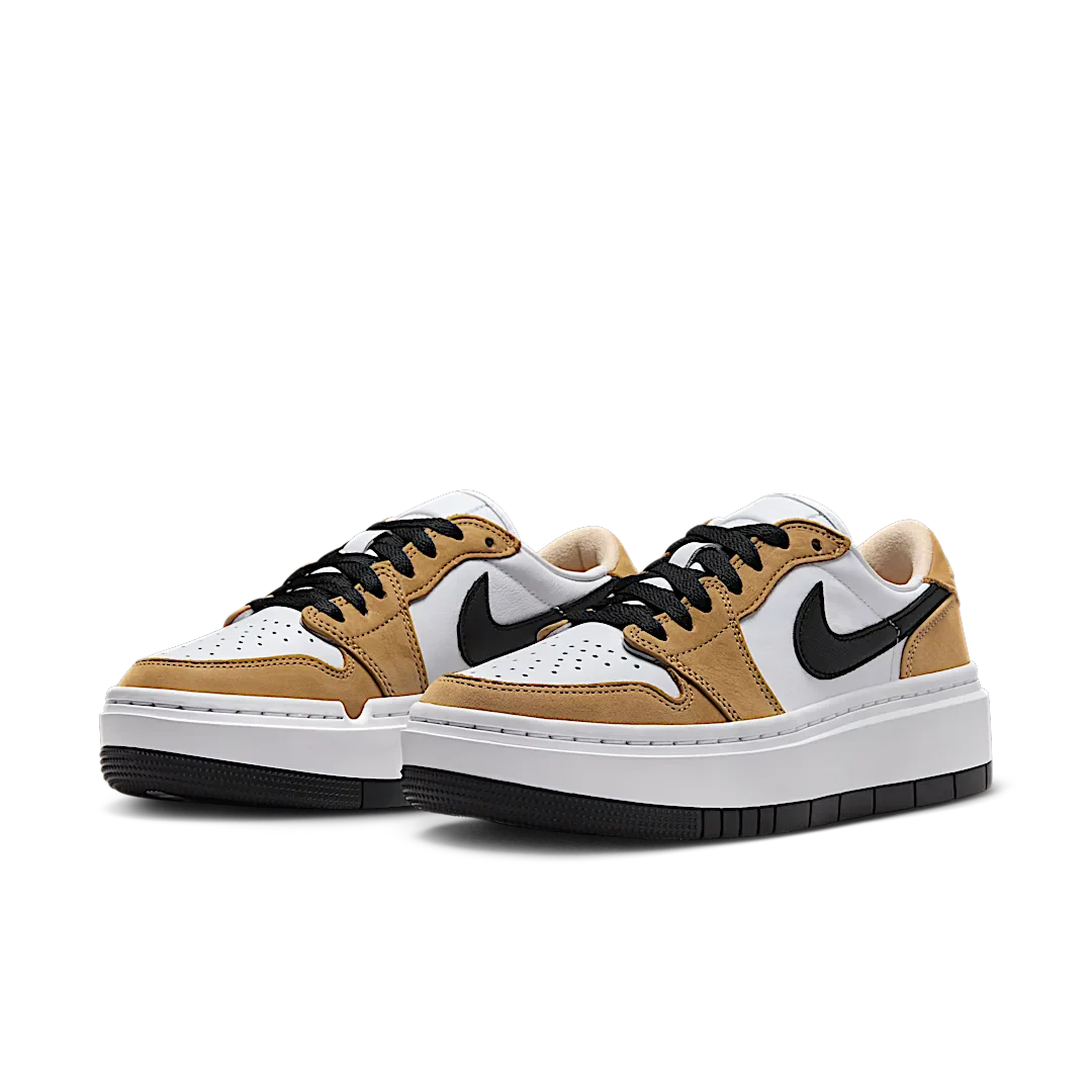 Air Jordan 1 Elevate Low Rookie of the Year, Golden Harvest/Black/White (DH7004-701)