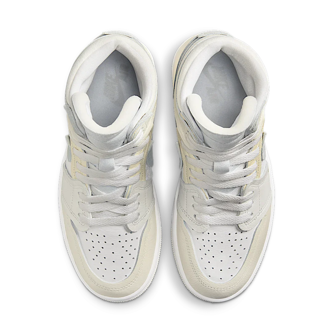 Air Jordan 1 High Method of Make Coconut Milk, White/Sail/Coconut Milk/Pure Platinum (FB9891-100)