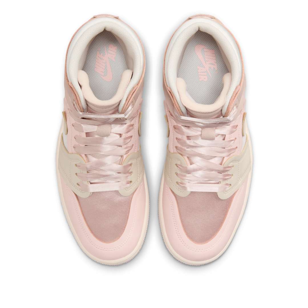 Air Jordan 1 High Method Of Make Pink Oxford