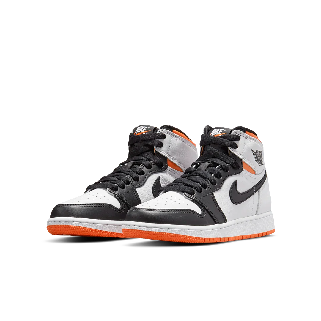 Air Jordan 1 High OG Electro Orange, White/Electro Orange-Black (575441-180)