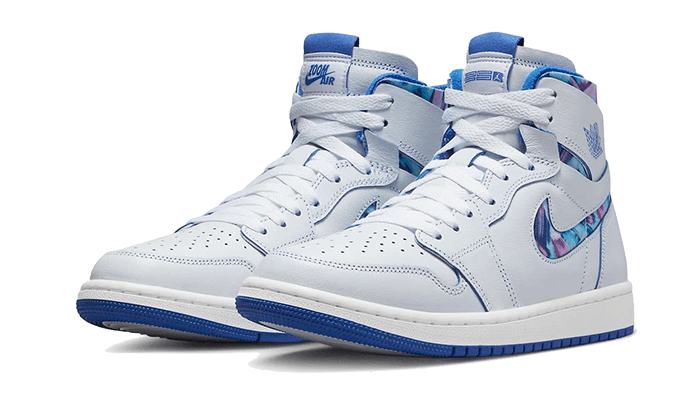 Air Jordan 1 High Zoom Air CMFT 25 Years In China, Grey/Royal Blue/Pink (DV5575-140)