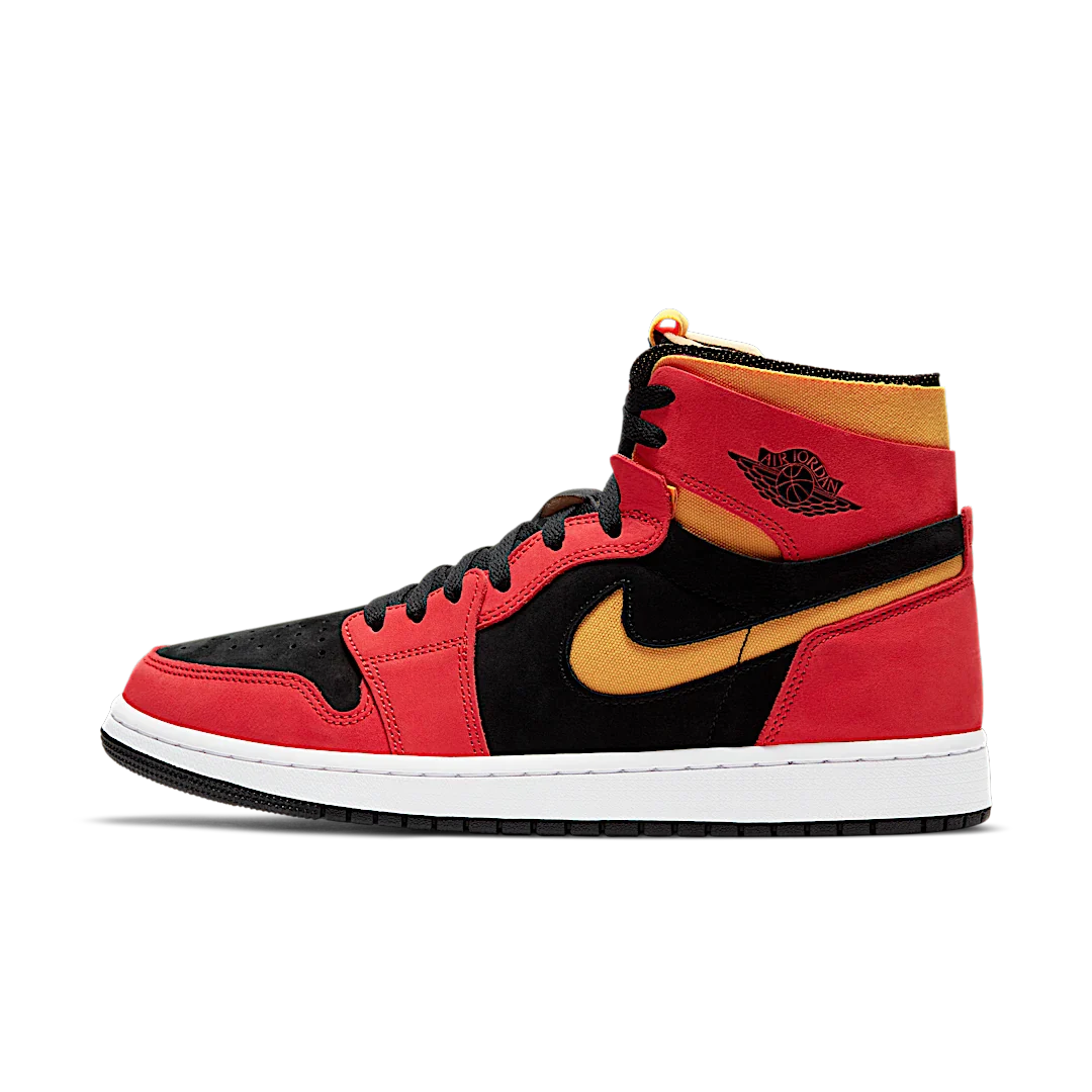 Air Jordan 1 High Zoom Air CMFT Black Chile Red, Black/Chile Red (CT0978-006)