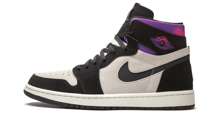 Air Jordan 1 High Zoom Air CMFT PSG Paris Saint-Germain, White/Black-Psychic Purple-Hyper Pink (DB3610-105)