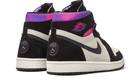 Air Jordan 1 High Zoom Air CMFT PSG Paris Saint-Germain, White/Black-Psychic Purple-Hyper Pink (DB3610-105)