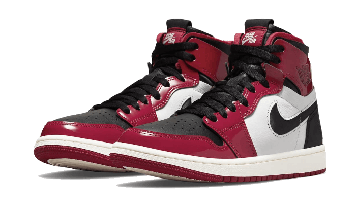 Air Jordan 1 High Zoom Air CMFT Patent Chicago, Gym Red/White/Black/Sail (CT0979-610)