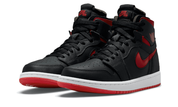 Air Jordan 1 High Zoom CMFT Bred, Black/University Red-White (CT0979-006)