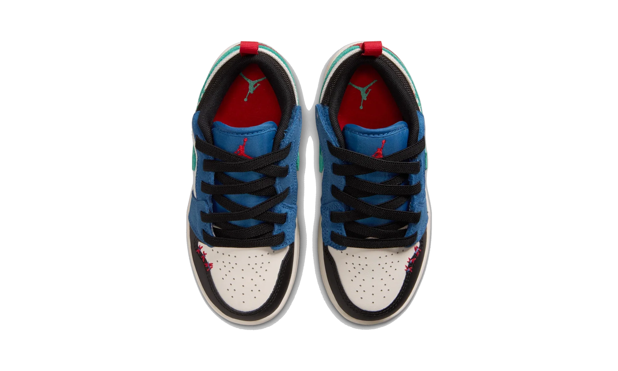 Air Jordan 1 Low ALT SE True Blue Red Kinetic Green (PS)