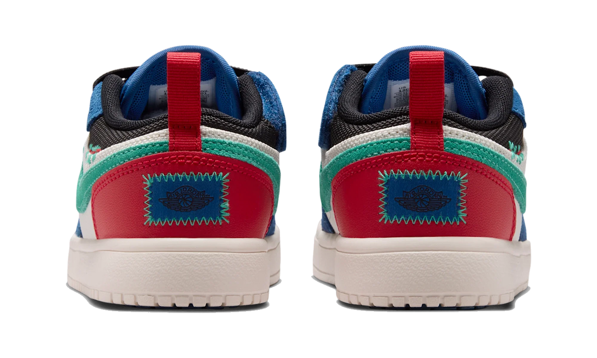Air Jordan 1 Low ALT SE True Blue Red Kinetic Green (PS)