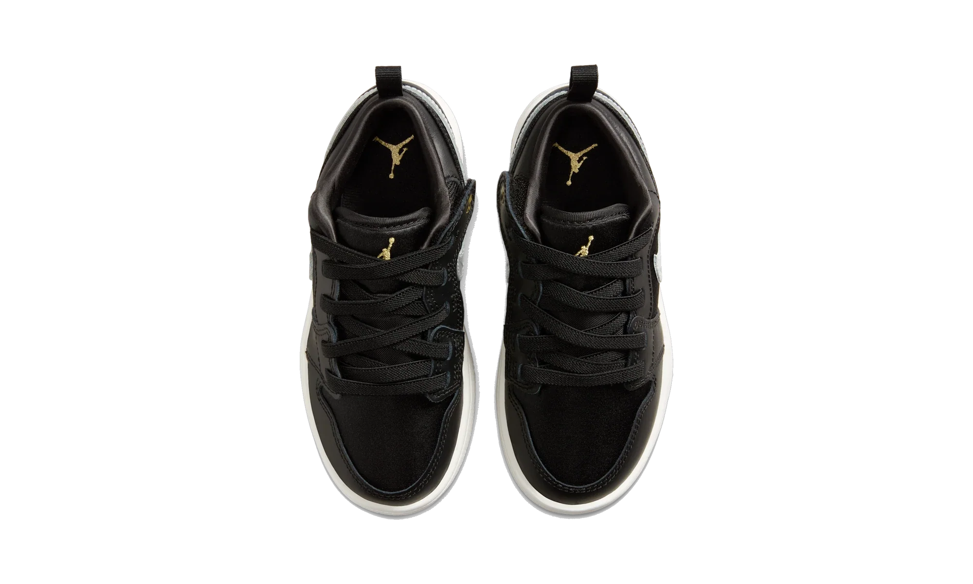 Air Jordan 1 Low Alt SE Black Silver Sail Gold (PS)