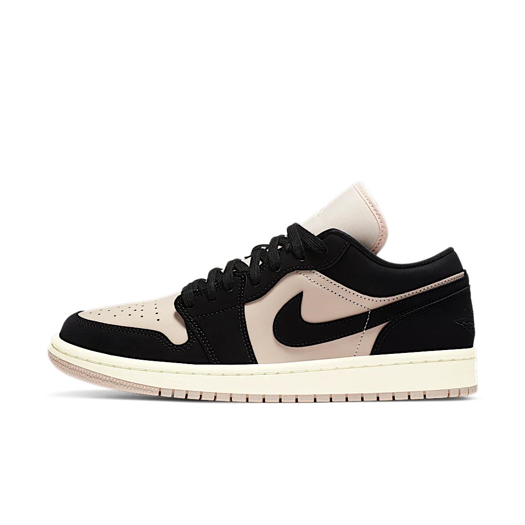 Air Jordan 1 Low Black Guava Ice, Black/Black-Guava Ice-Sail (DC0774-003)