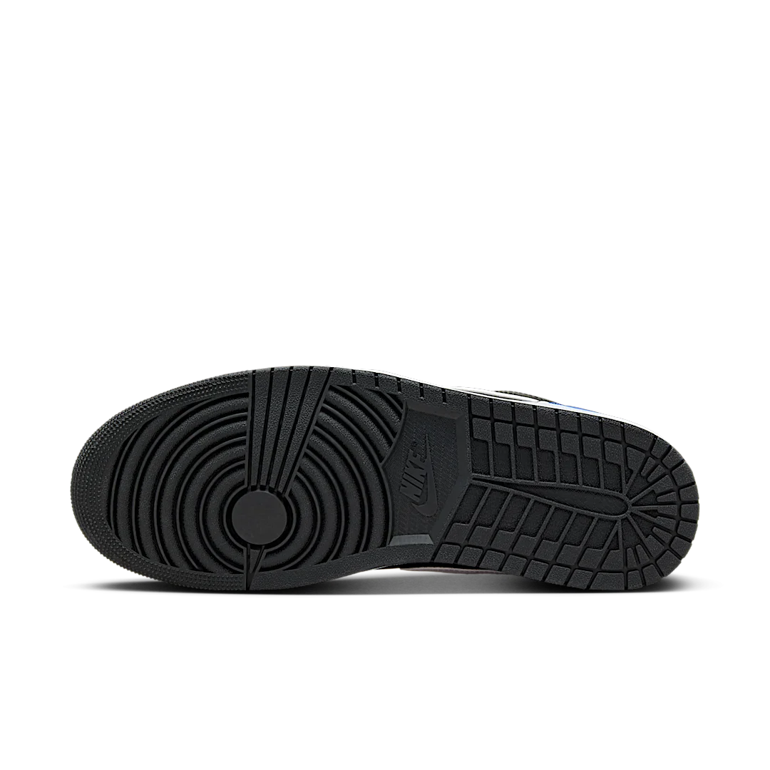 Air Jordan 1 Low Black Royal Toe, Black/White/Game Royal (553558-042)