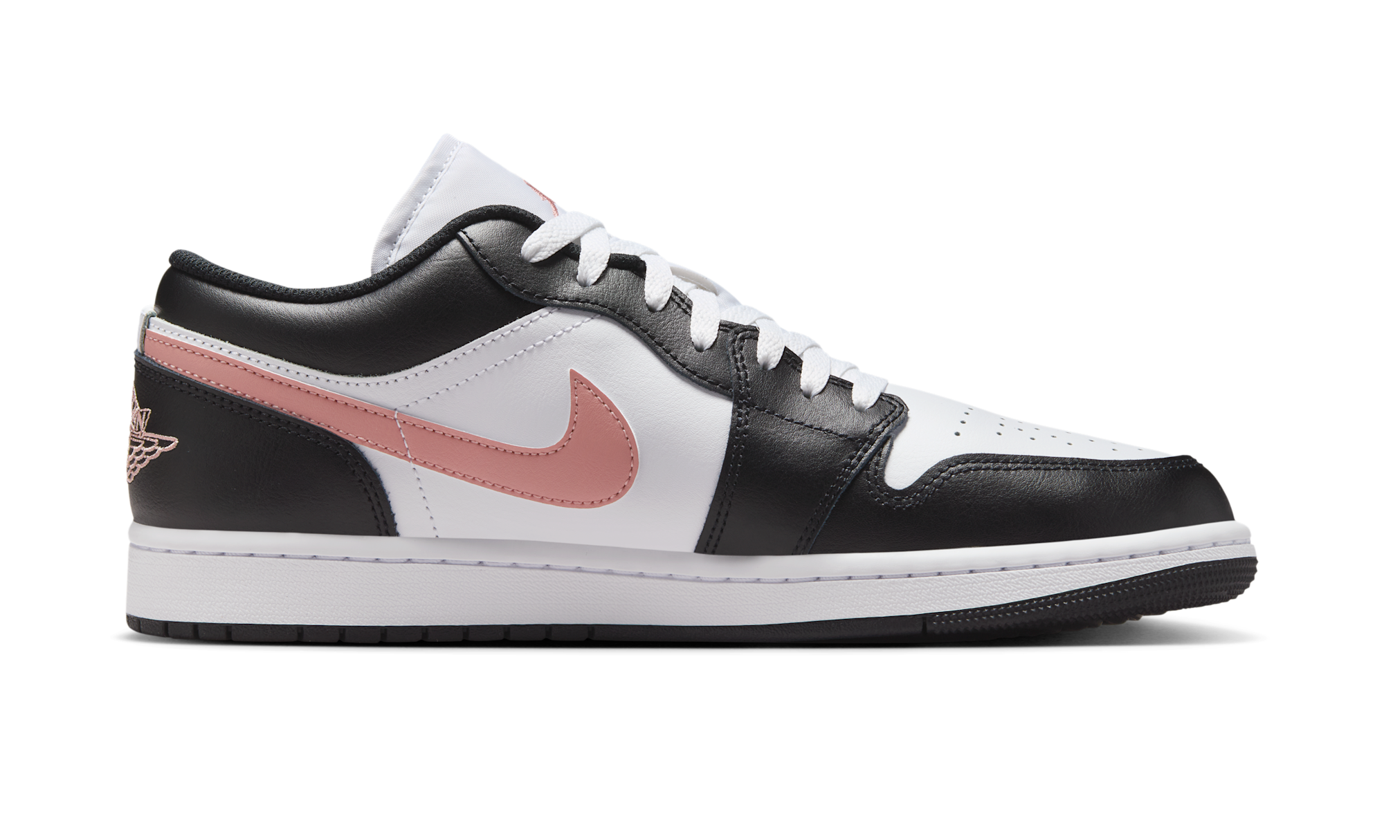 Air Jordan 1 Low Black Rust Pink