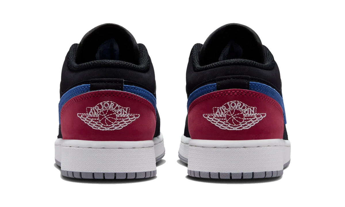 Air Jordan 1 Low Black True Blue Varsity Red