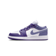 Air Jordan 1 Low Court Purple White Dusty Amethyst
