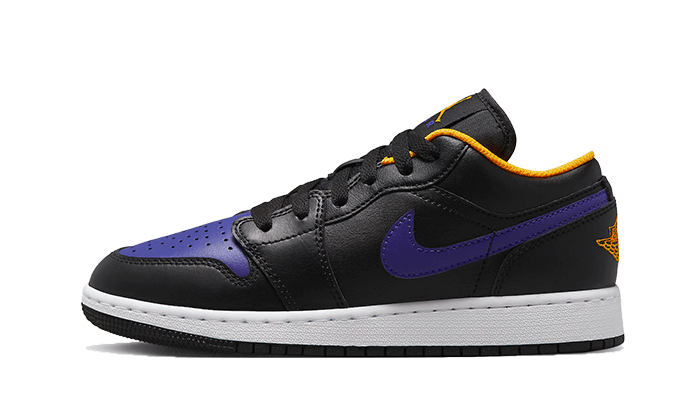 Air Jordan 1 Low Dark Concord, Black/Dark Concord/Taxi (553560-075)