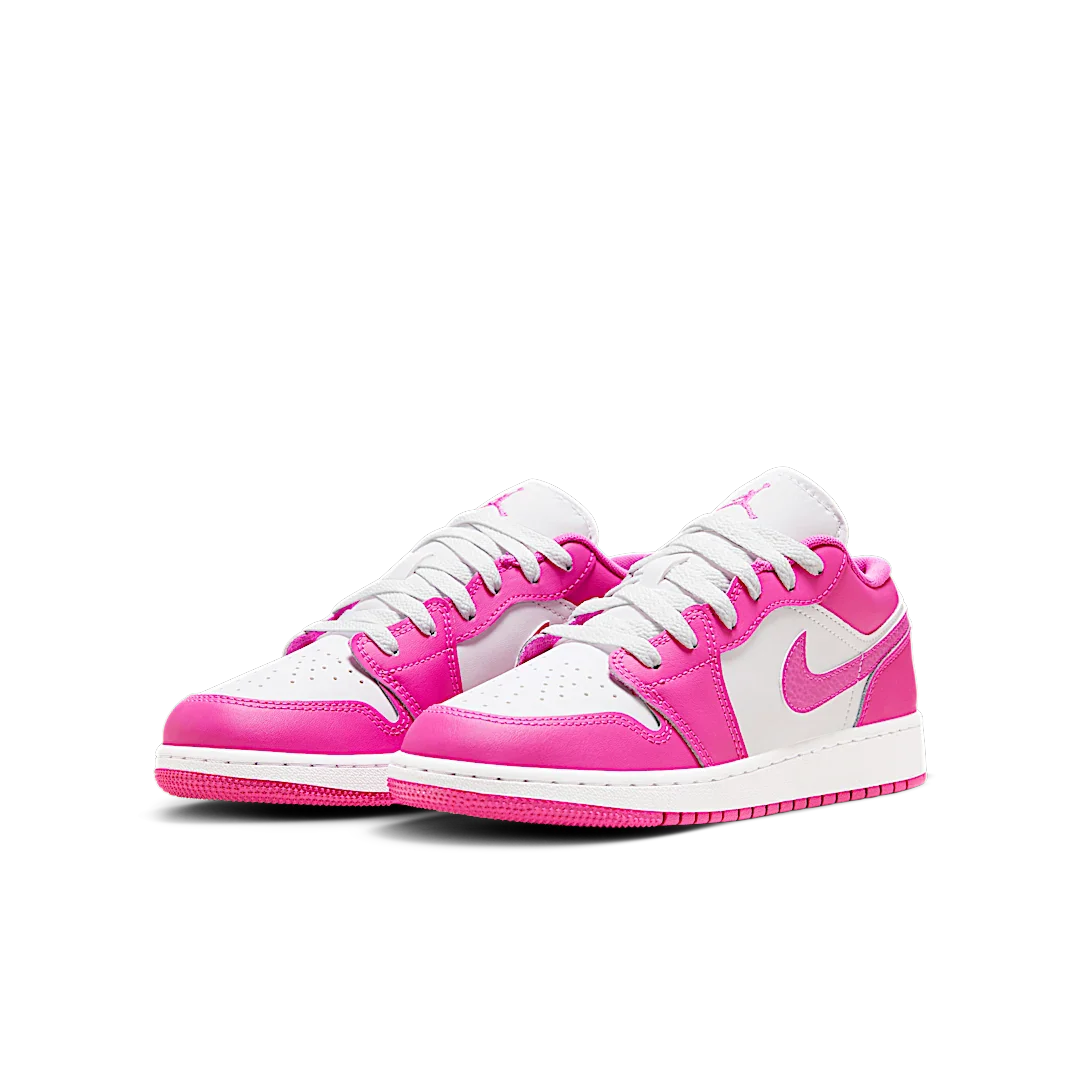 Air Jordan 1 Low Fire Pink, Fire Pink/White/Iris Whisper (FV8486-600)