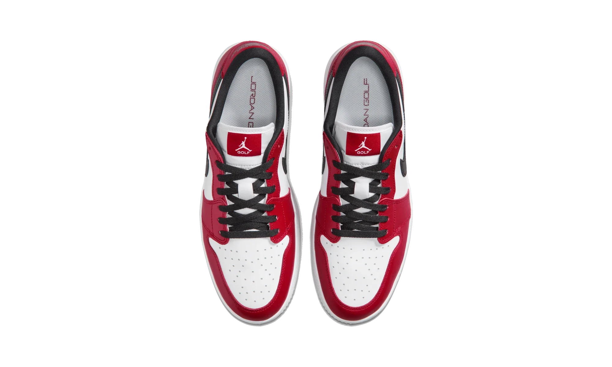 Air Jordan 1 Low Golf Spiked Varsity Red White Black