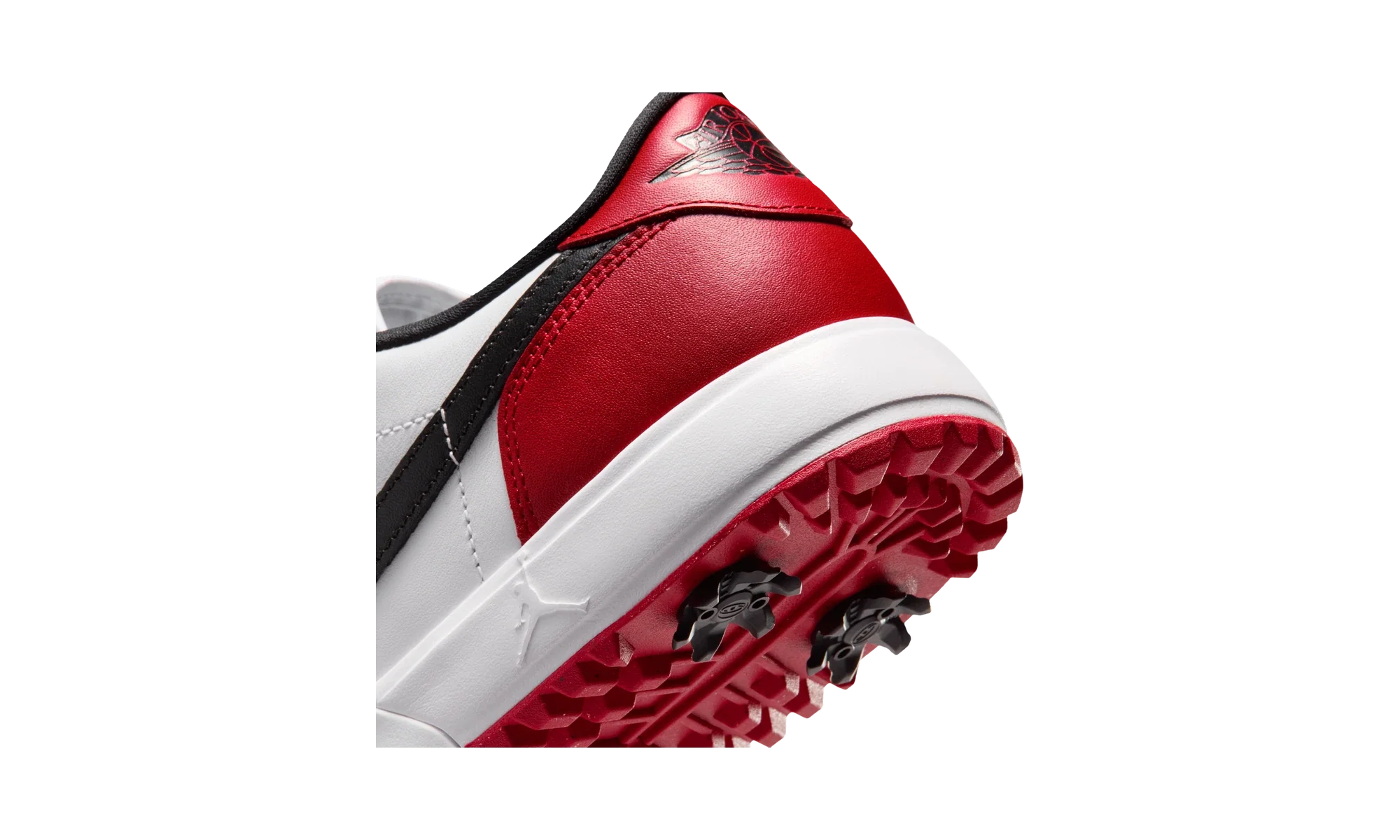 Air Jordan 1 Low Golf Spiked Varsity Red White Black