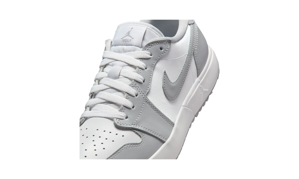 Air Jordan 1 Low Golf Spiked Wolf Grey White