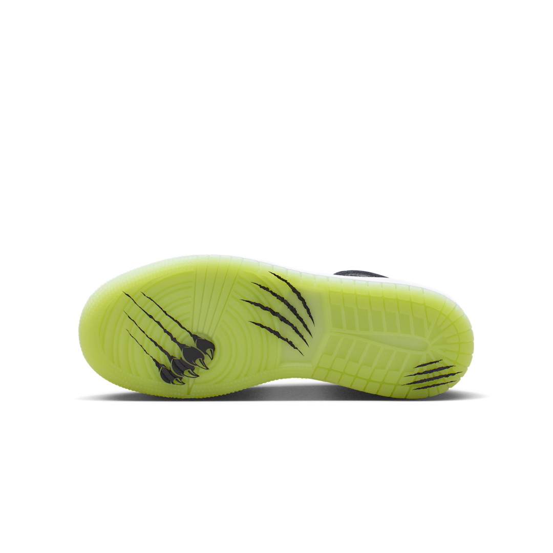 Air Jordan 1 Low Inner Beast, Black/Barely Volt/Dark Raisin/Iron Grey (HV4775-001)