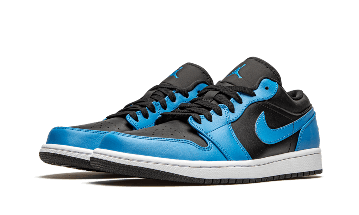 Air Jordan 1 Low Laser Blue Black, Laser Blue/Black-White (553558-410)