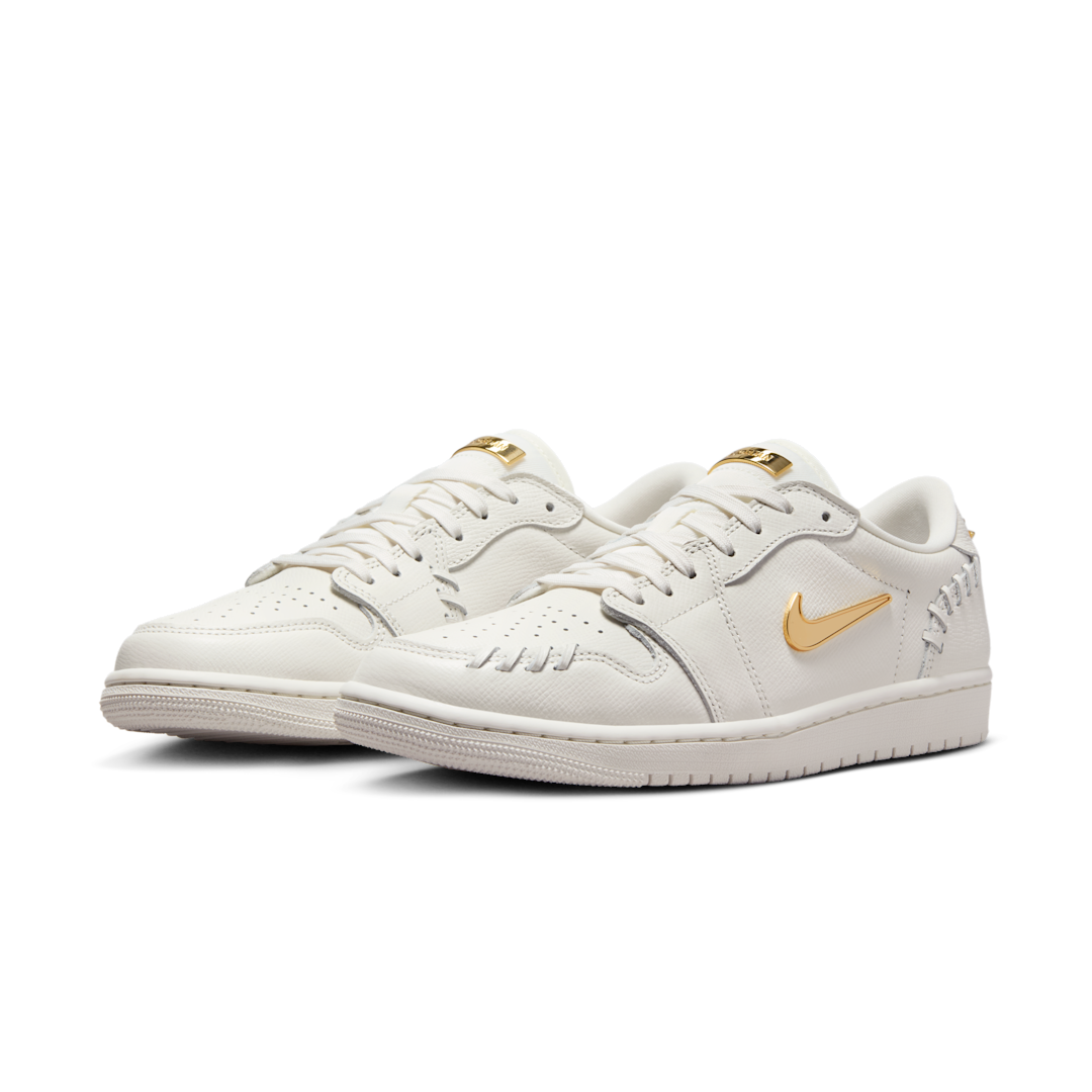 Air Jordan 1 Low Method of Make Sail Metallic Gold