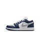 Air Jordan 1 Low Midnight Navy Wolf Grey