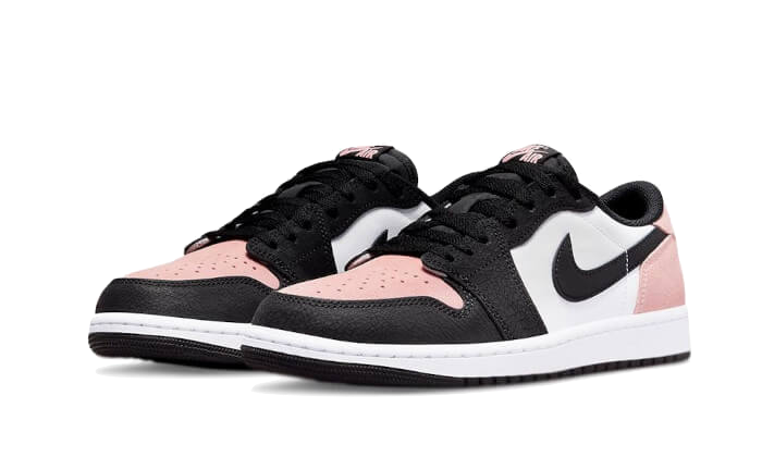 Air Jordan 1 Low OG Bleached Coral, Black/Bleached Coral-White-Grey Fog (CZ0790-061 / CZ0858-061)