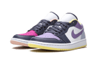 Air Jordan 1 Low Purple Magenta, Purple/White-Navy (DJ4342-400)