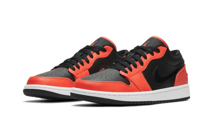 Air Jordan 1 Low SE Black Turf Orange, Black/Turf Orange-White (CK3022-008)