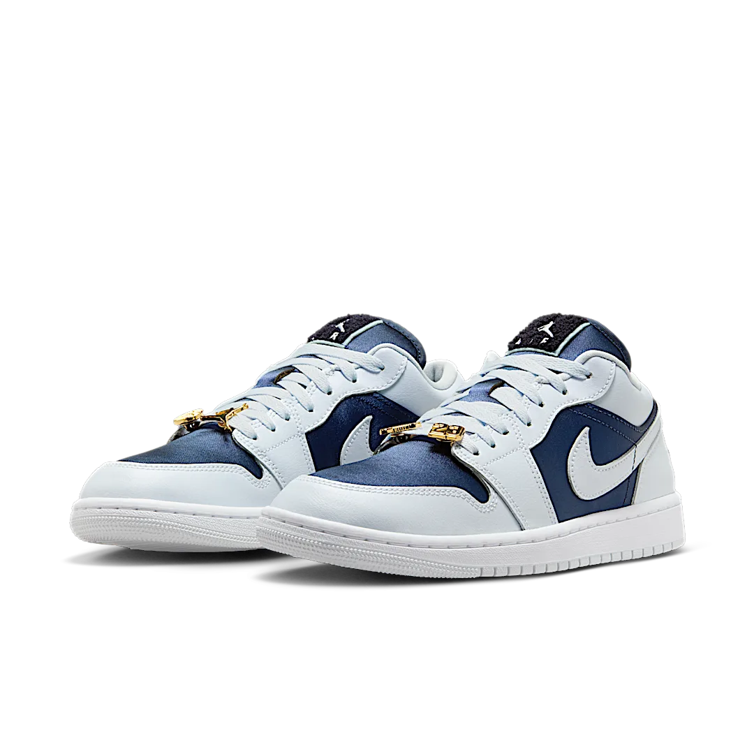 Air Jordan 1 Low SE Football Grey White Gym Red Midnight Navy, Football Grey/White/Gym Red/Midnight Navy (FZ8778-044)