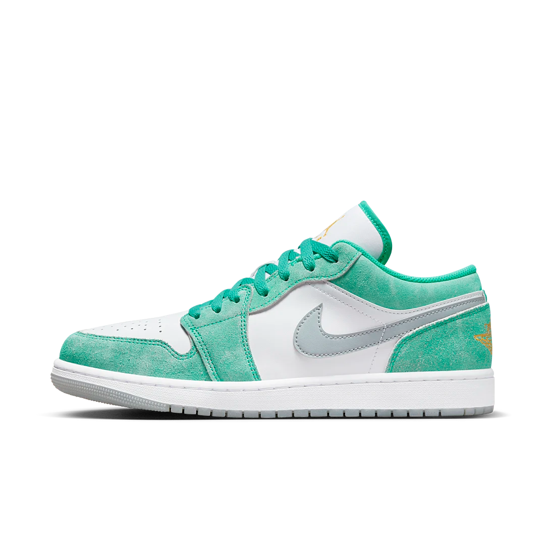 Air Jordan 1 Low SE New Emerald, New Emerald/White/Light Steel Grey (DN3705-301 / DO8244-301)