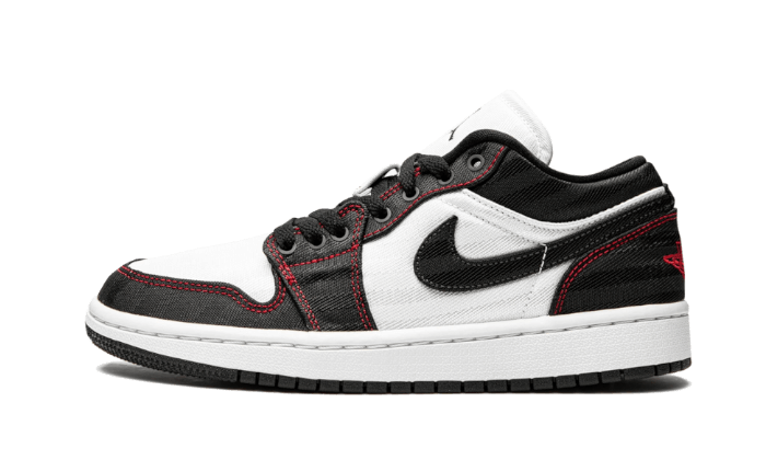 Air Jordan 1 Low SE Utility White Black Gym Red, White/Black-Gym Red (DD9337-106)