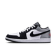 Air Jordan 1 Low SE White Fire Red Black Matte Silver
