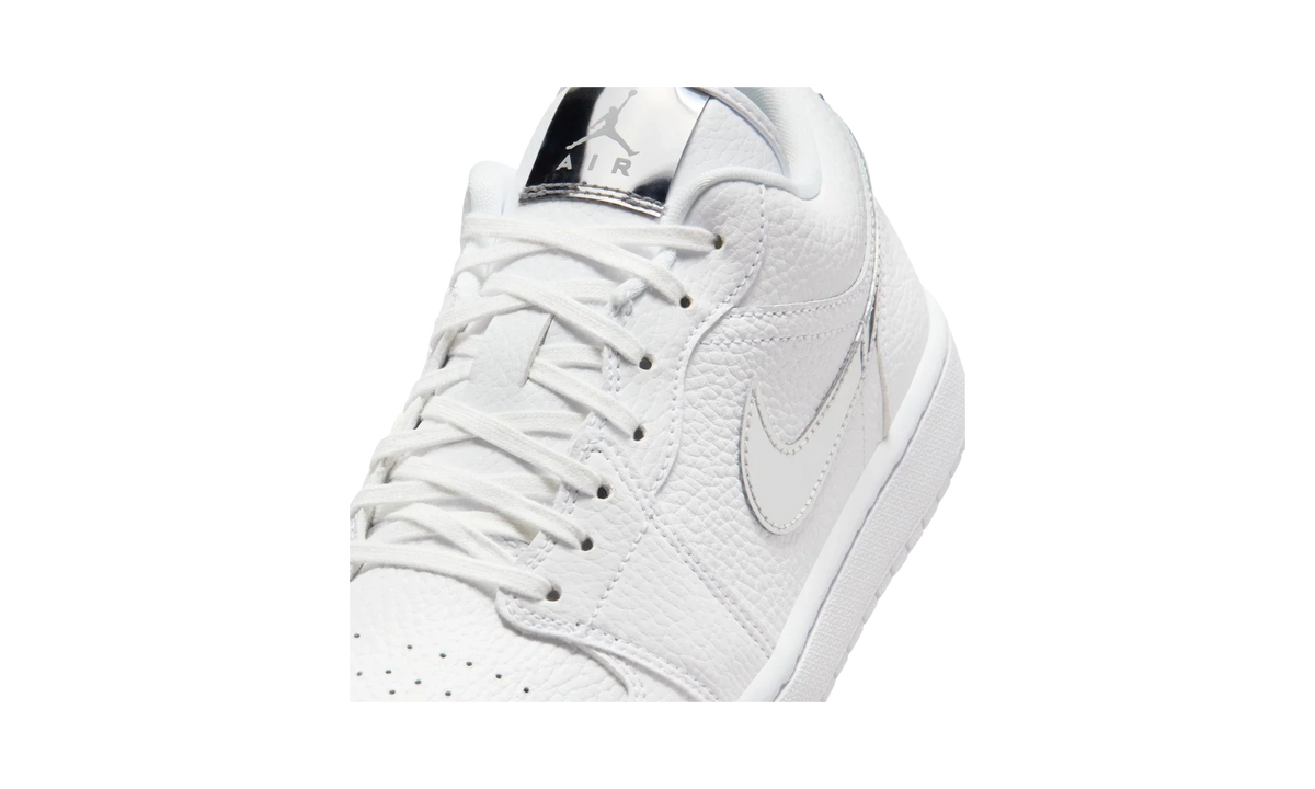 Air Jordan 1 Low SE White Metallic Silver