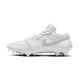 Air Jordan 1 Low TD Cleat White Grey Fog
