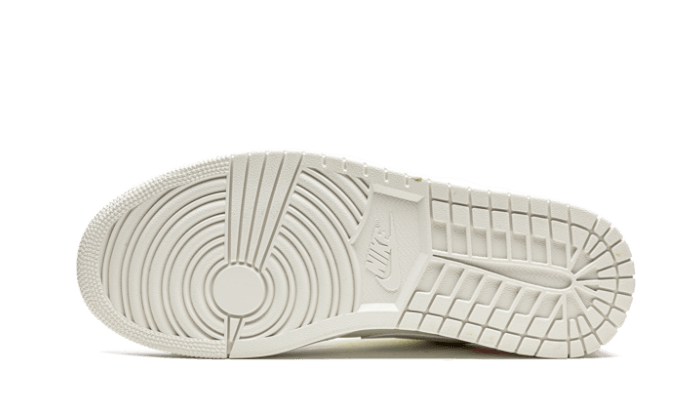 Air Jordan 1 Low To My First Coach, Sail/White/Light Zitron/Summit White/Opti Yellow (DJ6909-100)