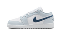 Air Jordan 1 Low White Aura Squadron Blue