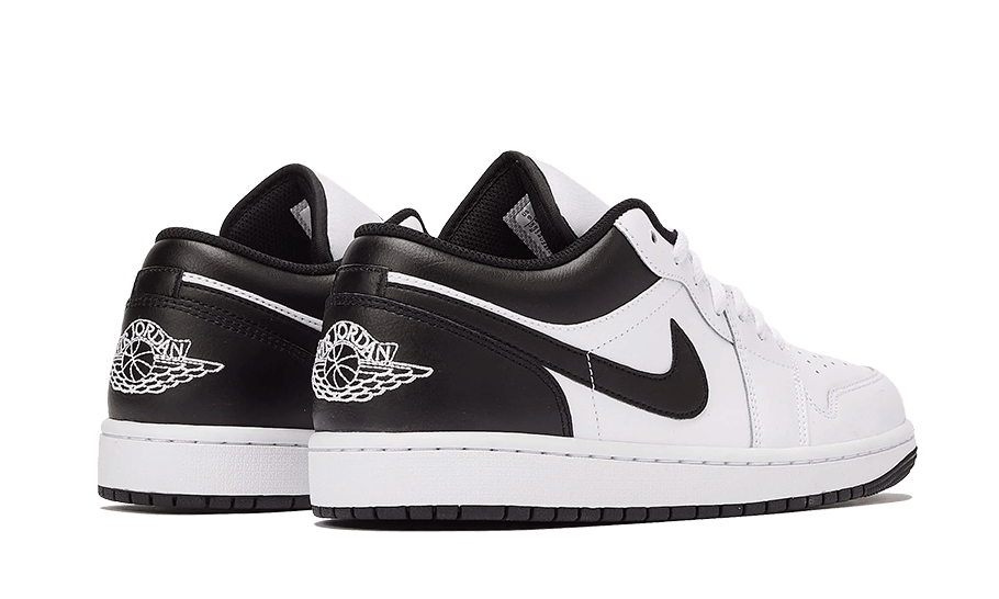 Air Jordan 1 Low White Black, White/Black (553558-132 / 553560-132)