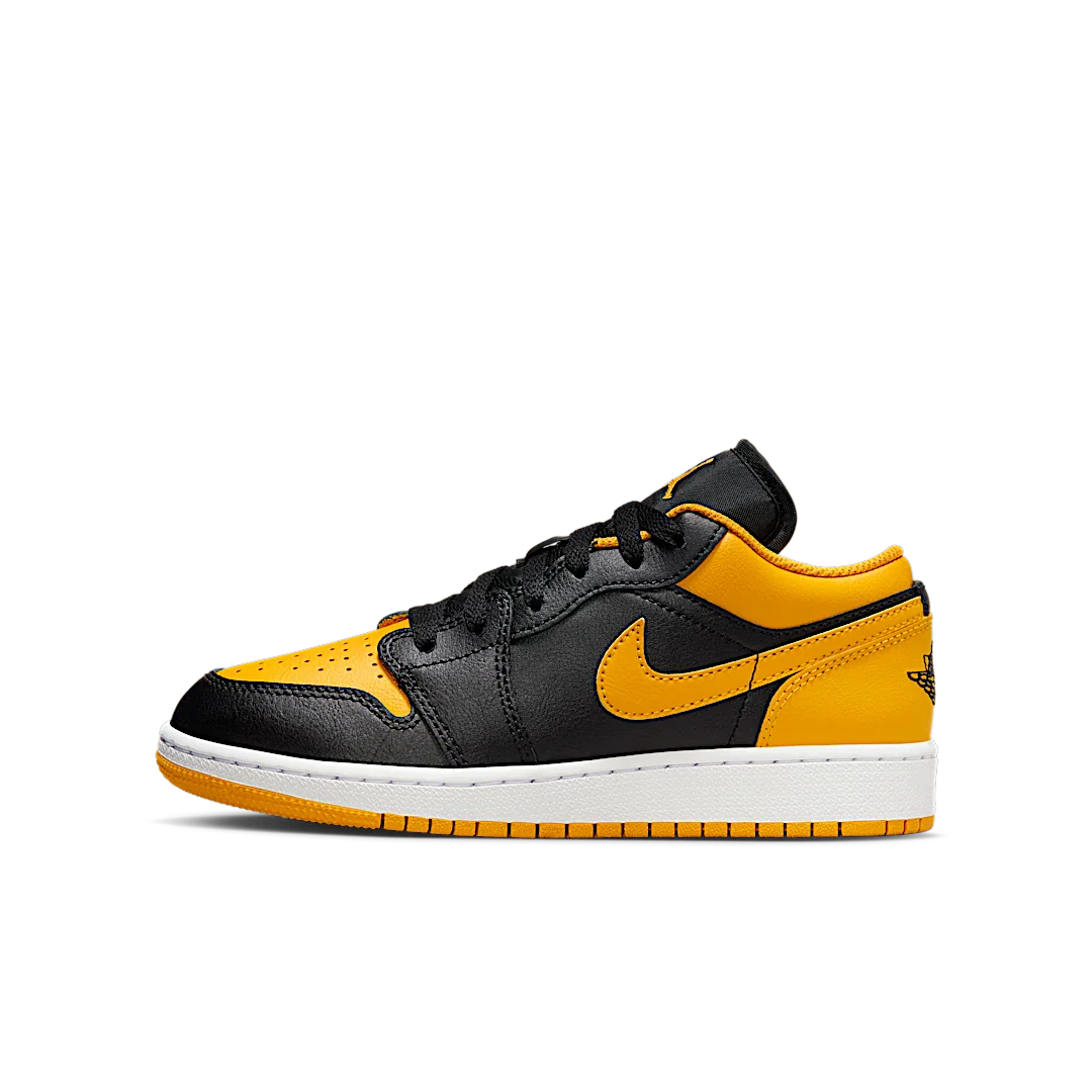 Air Jordan 1 Low Yellow Ochre, Black/Yellow Ochre/White (553560-072)