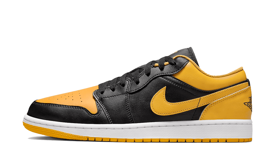 Air Jordan 1 Low Yellow Ochre, Black/Yellow Ochre/White (553558-072 / 553560-072)