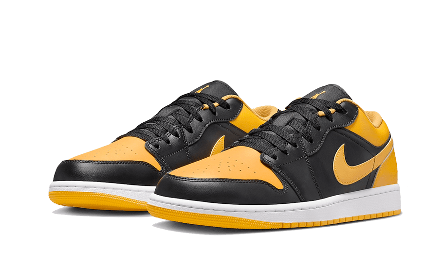 Air Jordan 1 Low Yellow Ochre, Black/Yellow Ochre/White (553558-072 / 553560-072)