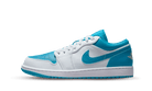 Air Jordan 1 Low Aquatone, Aquatone/Celestial Gold/White (553558-174 / 553560-174)