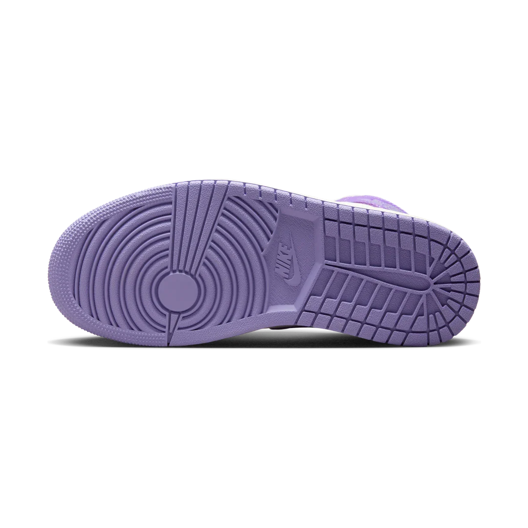 Air Jordan 1 Mid Action Grape, Action Grape/Sail/Sky J Light Purple (BQ6472-504)
