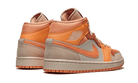 Air Jordan 1 Mid Apricot Orange, Atomic Orange/Apricot Agate-Terra Blush (DH4270-800)