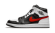 Air Jordan 1 Mid Black Chile Red White